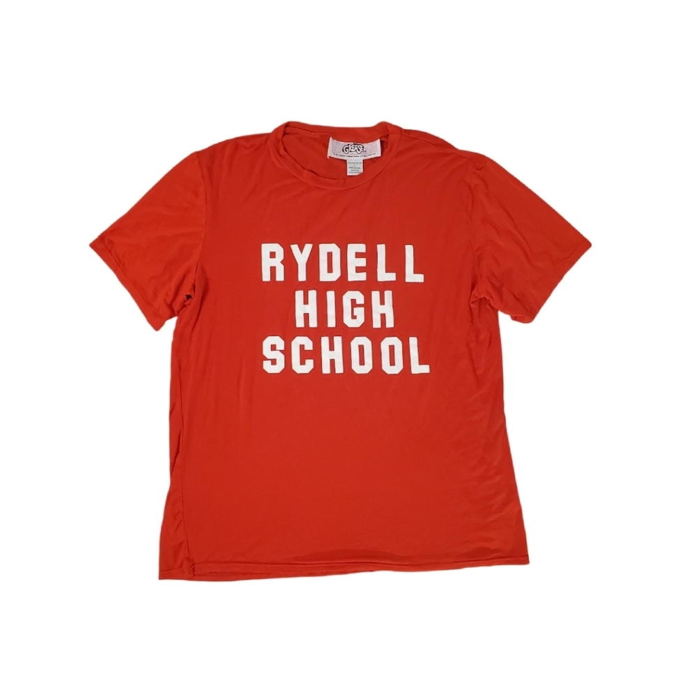 Grease Men's Rydell High School Red‎ Athletic Gym Class T-shirt Large